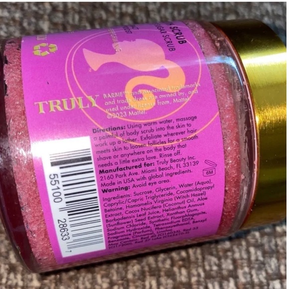Truly Beauty Barbie Pre-Shave Smooth Sugar Scrub - Picture 4 of 6